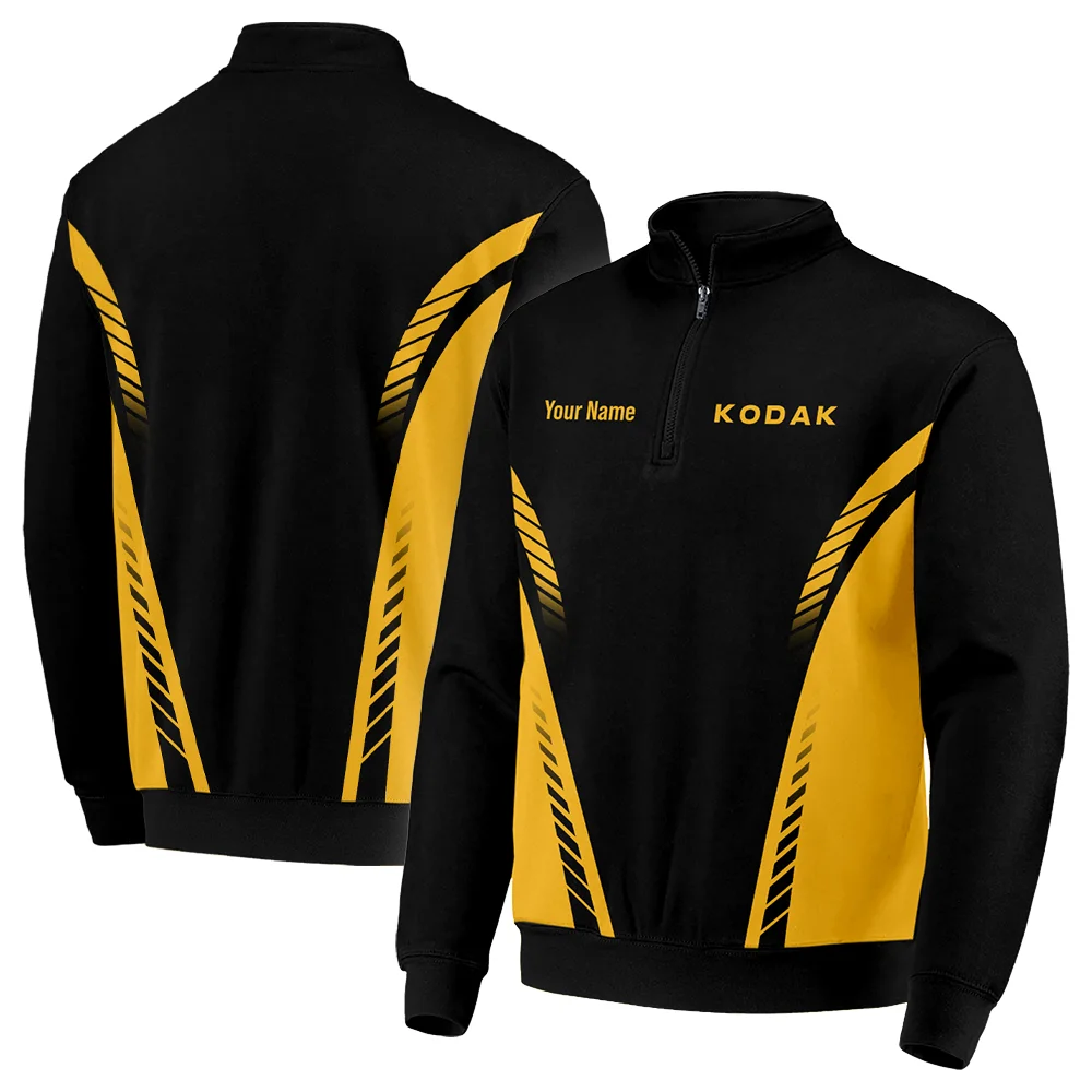 Kodak Photography Videography Quarter-Zip Jacket All Over Prints BLPT161224A2KD