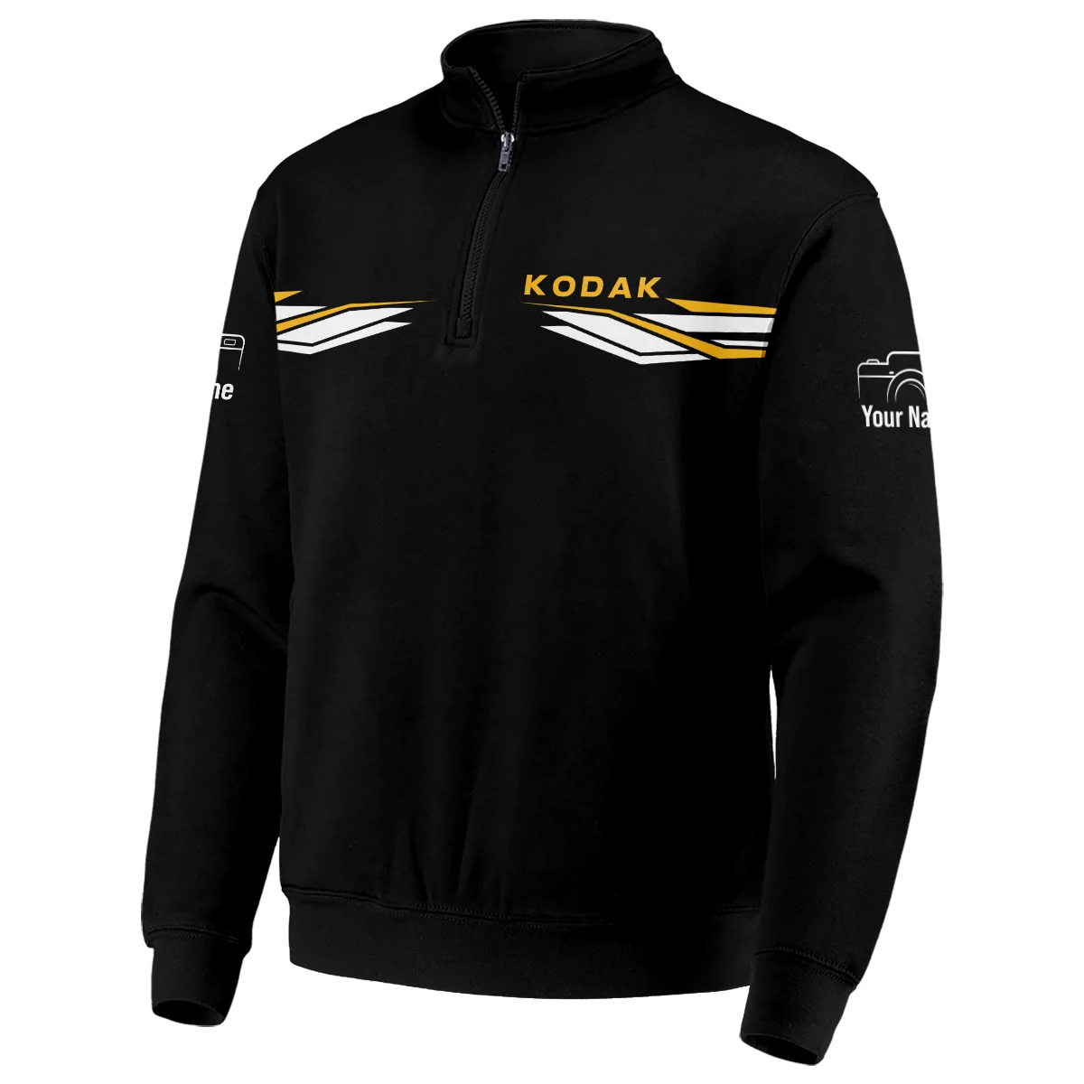 Kodak Photography Videography Quarter-Zip Jacket All Over Prints BLPT181224A2KD
