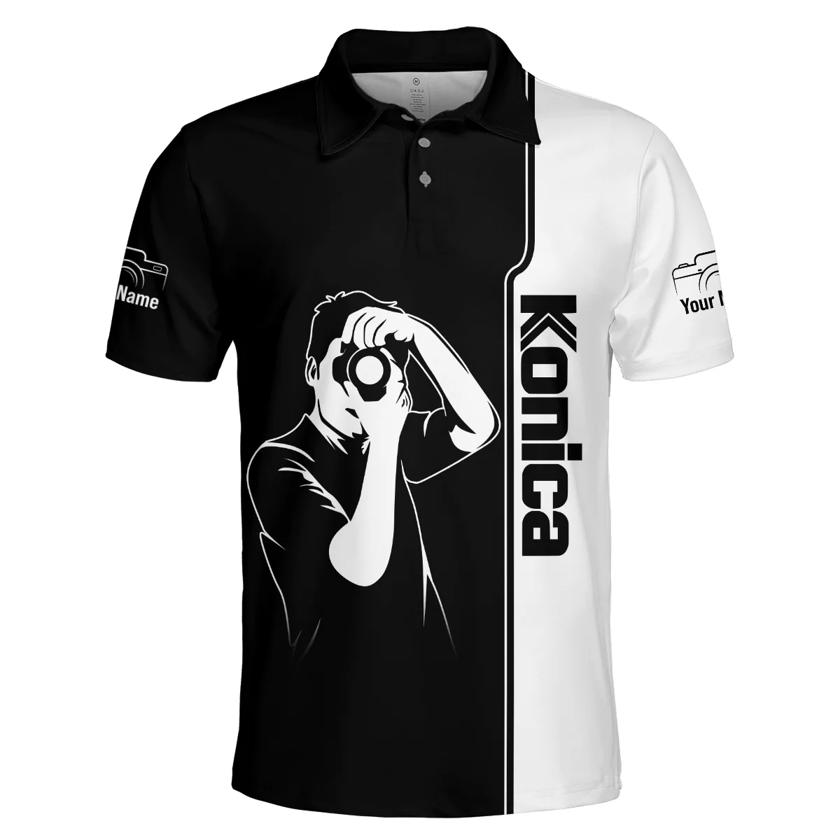 Konica Photography Videography Polo Shirt All Over Prints BLPT141224A1KNC