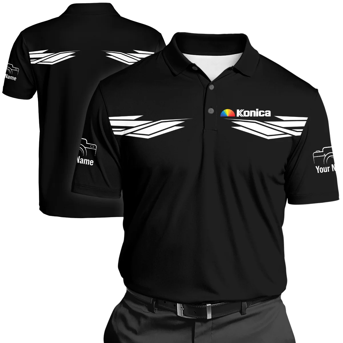 Konica Photography Videography Polo Shirt All Over Prints BLPT181224A1KNC