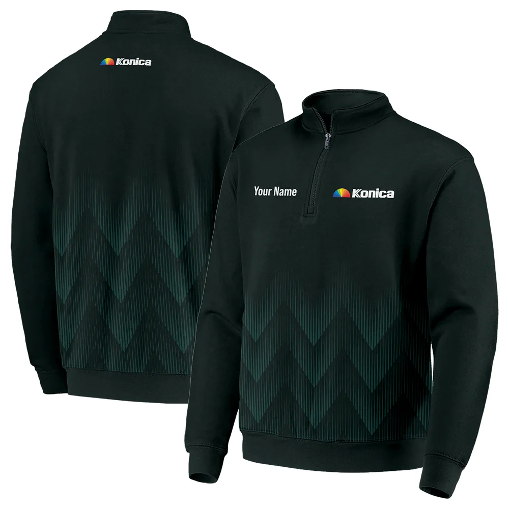 Konica Photography Videography Quarter-Zip Jacket All Over Prints BLGK61224A2KNC