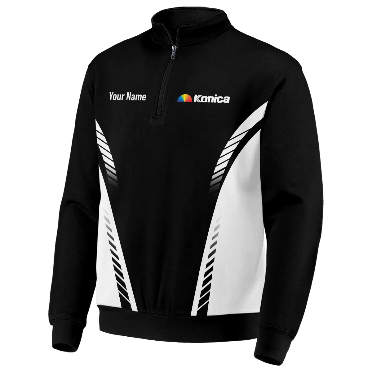 Konica Photography Videography Quarter-Zip Jacket All Over Prints BLPT161224A2KNC