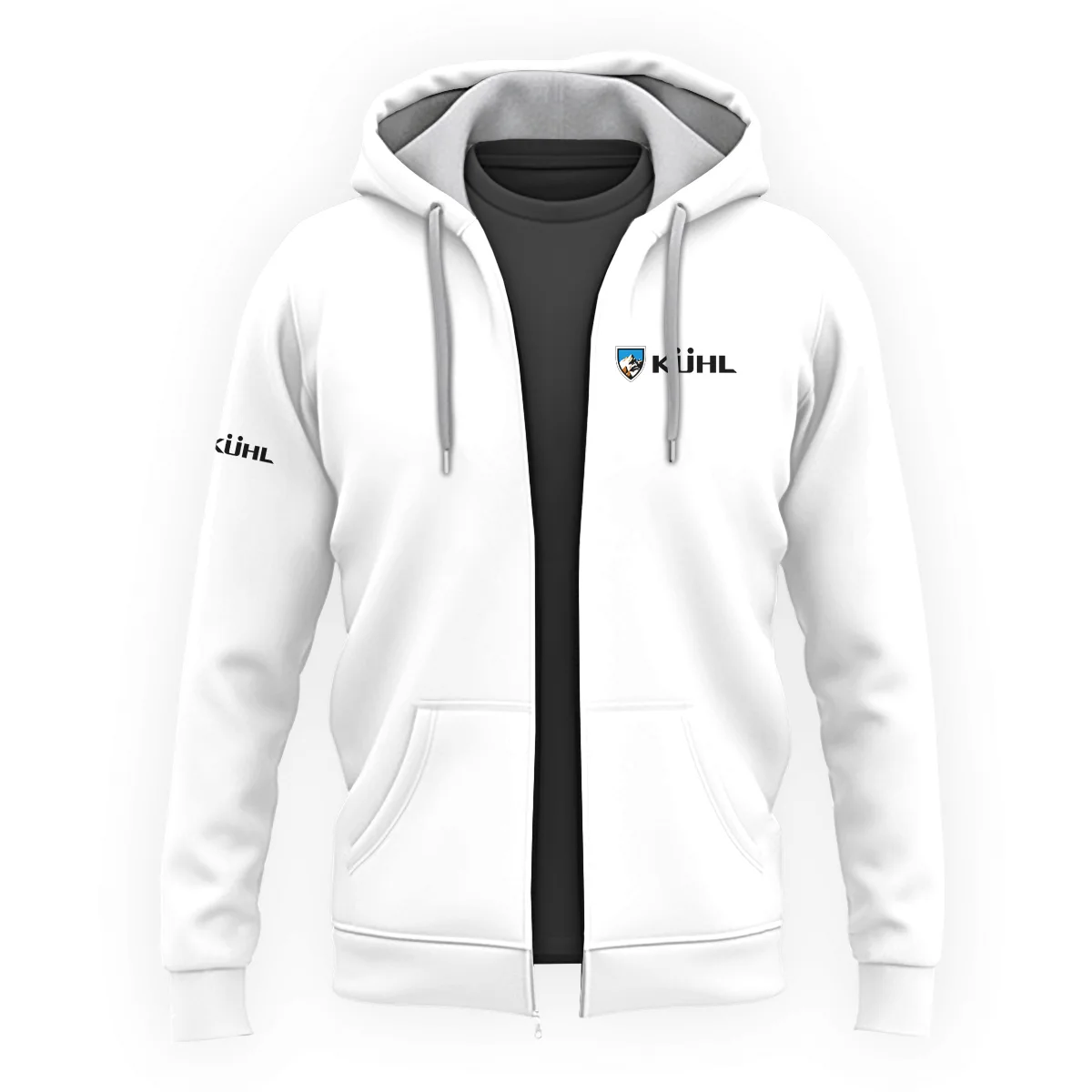 KUHL Outdoor Clothing Brand Exclusive Logo Zipper Hoodie BLBR291124A4KUH