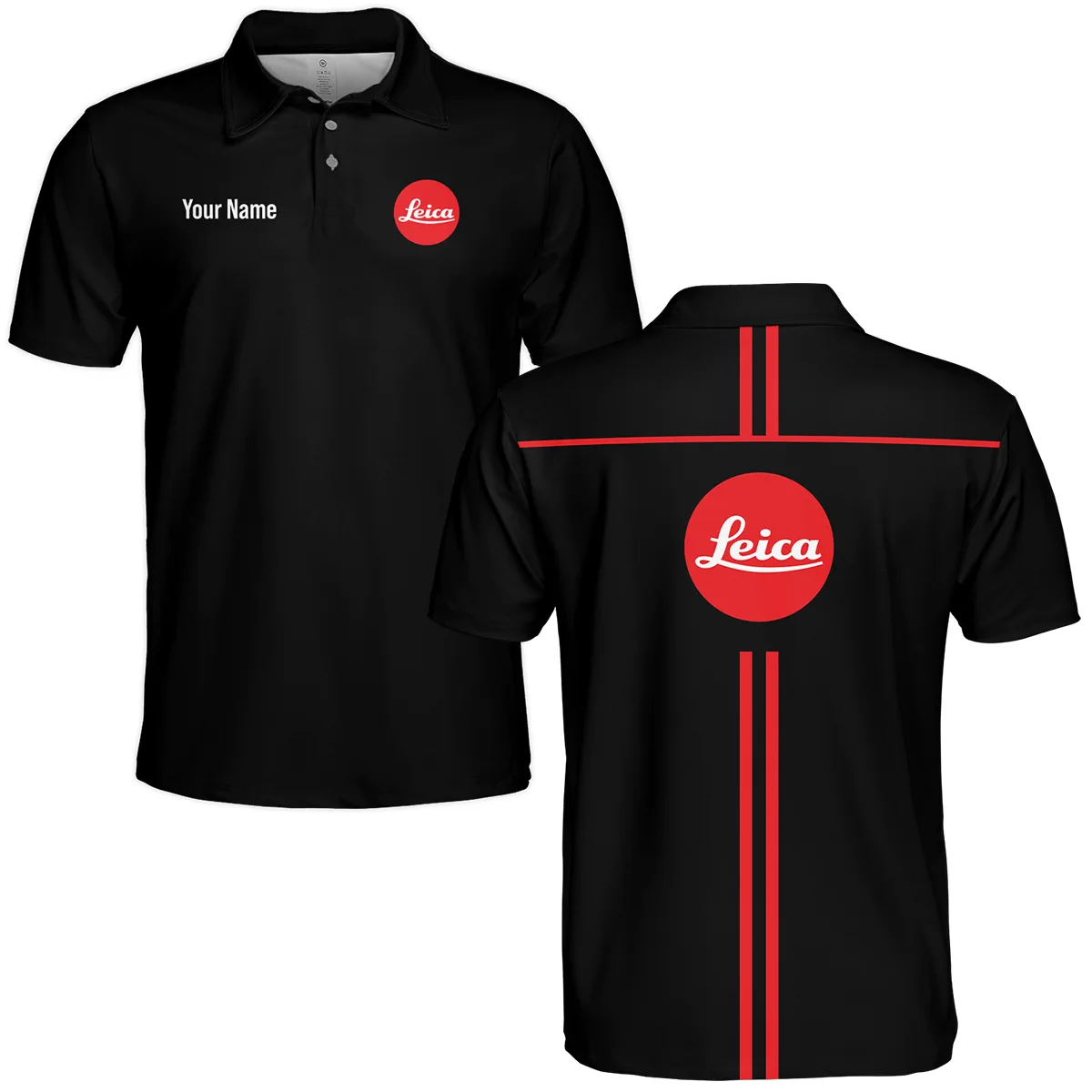 Leica Photography Videography Polo Shirt All Over Prints BLGK51224A1LC