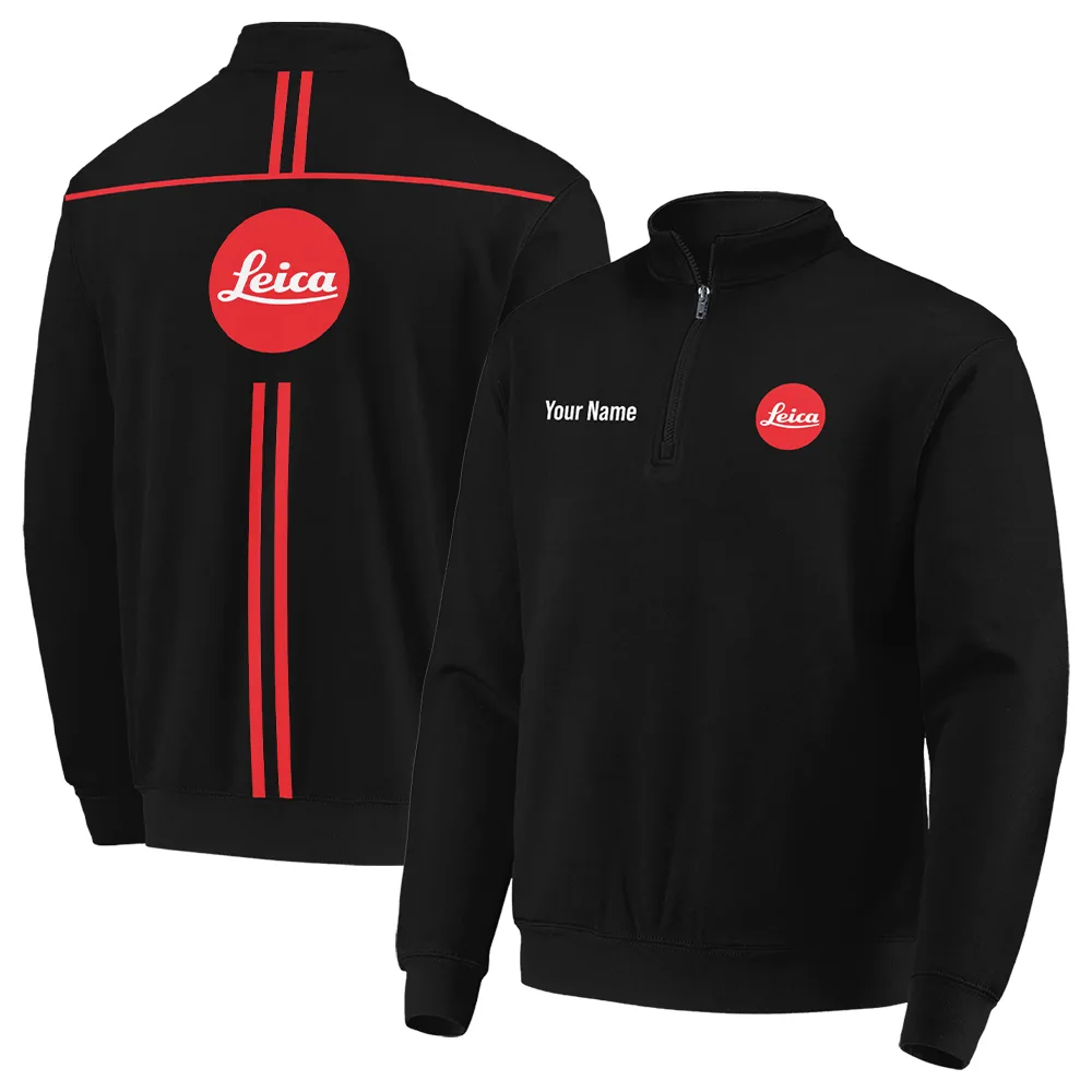 Leica Photography Videography Quarter-Zip Jacket All Over Prints BLGK51224A2LC