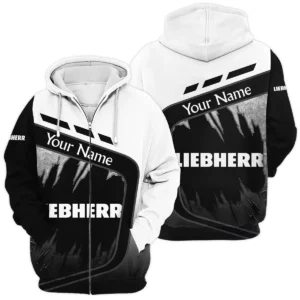Liebherr Gift For Trucker Exclusive Logo Zipper Hoodie BLT21125LBHZHD
