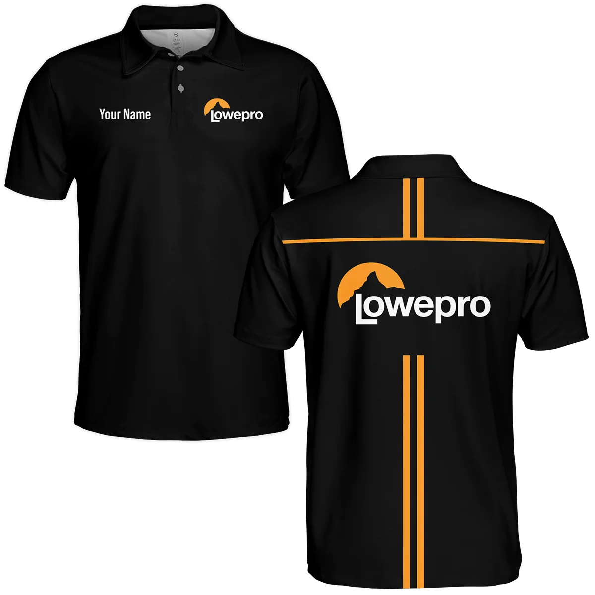 Lowepro Photography Videography Polo Shirt All Over Prints BLGK51224A1LP