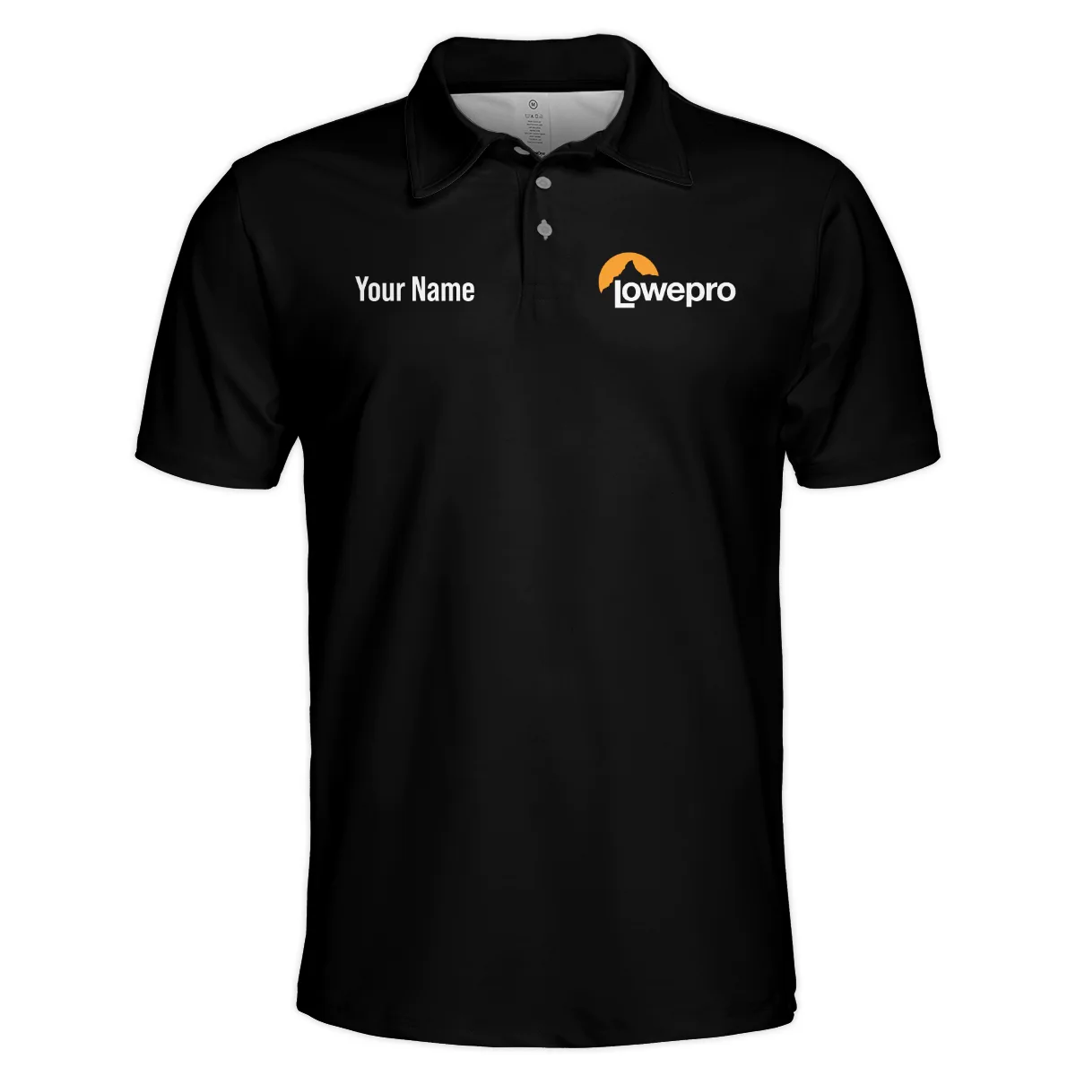 Lowepro Photography Videography Polo Shirt All Over Prints BLGK51224A1LP