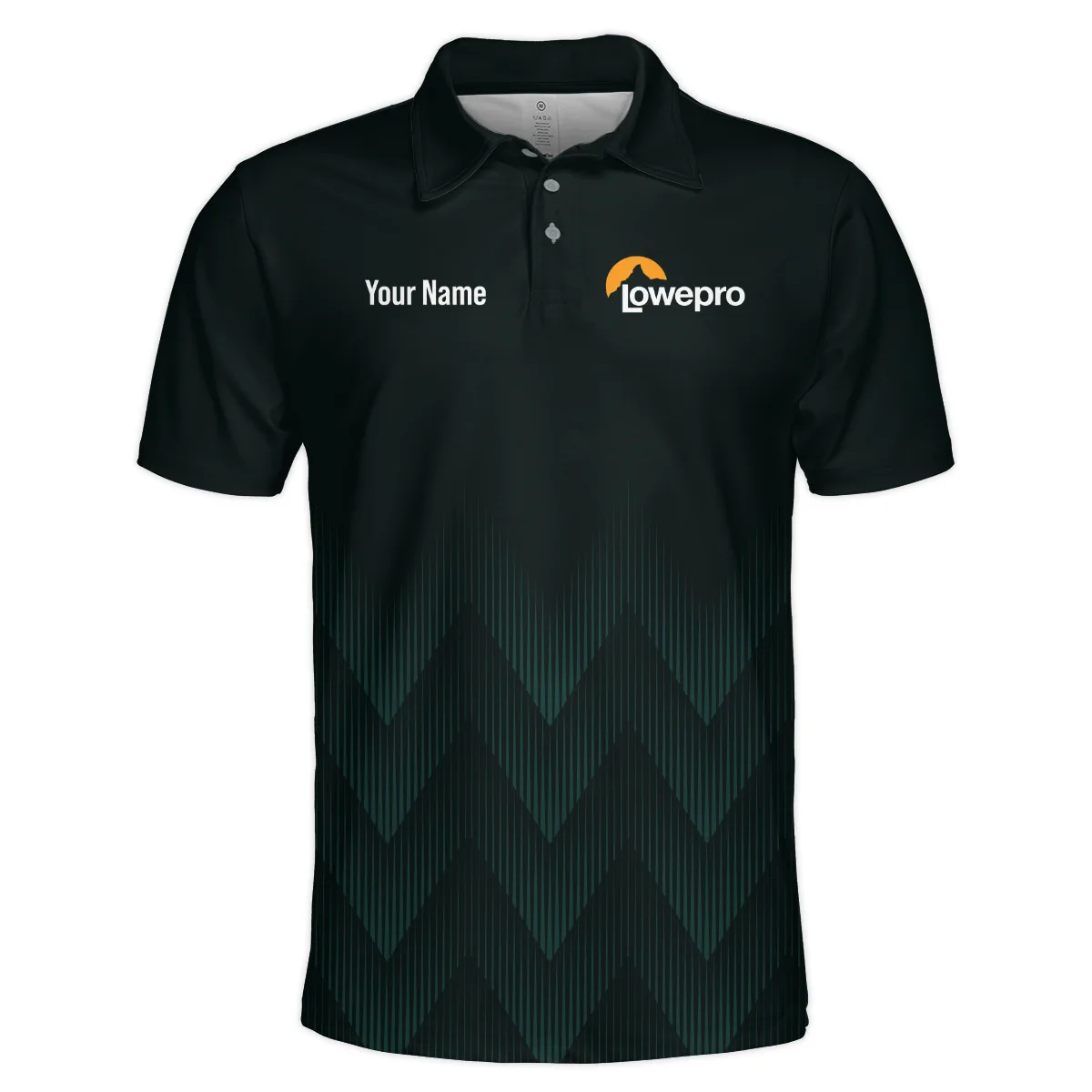 Lowepro Photography Videography Polo Shirt All Over Prints BLGK61224A1LP