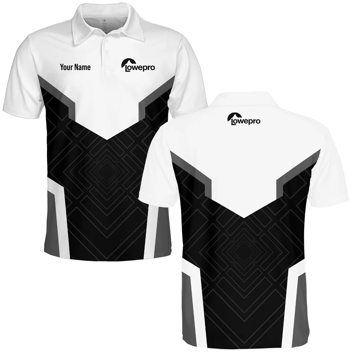 Lowepro Photography Videography Polo Shirt All Over Prints BLPT131224A1LP