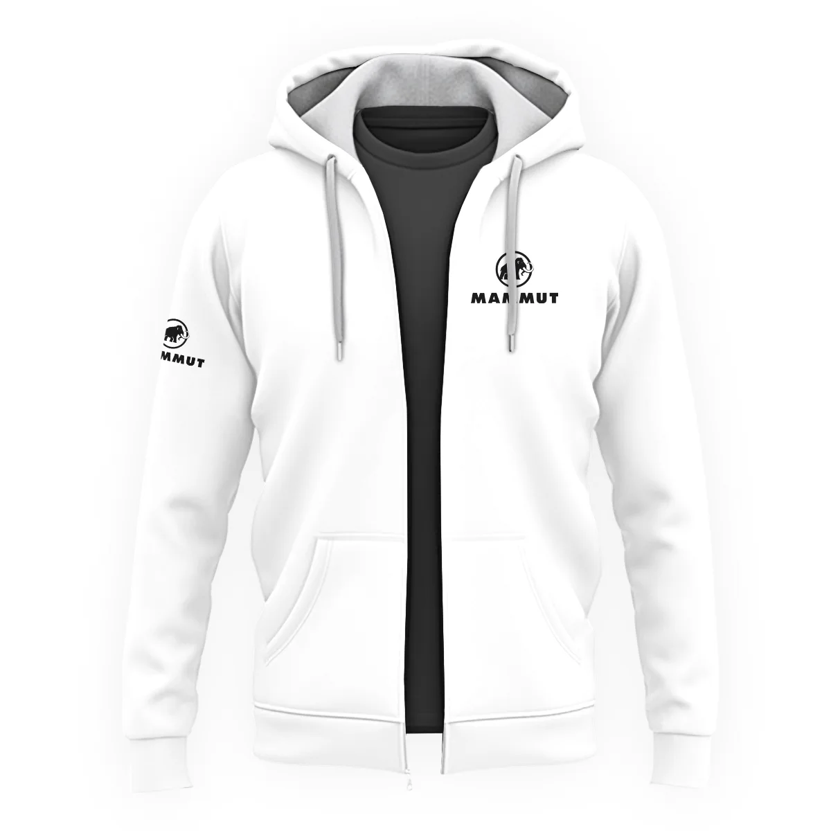 Mammut Outdoor Clothing Brand Exclusive Logo Zipper Hoodie BLBR291124A4MAM