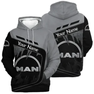 MAN Truck Gift For Trucker Exclusive Logo Hoodie BLT21125MANHD