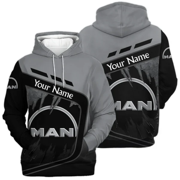 MAN Truck Gift For Trucker Exclusive Logo Hoodie BLT21125MANHD
