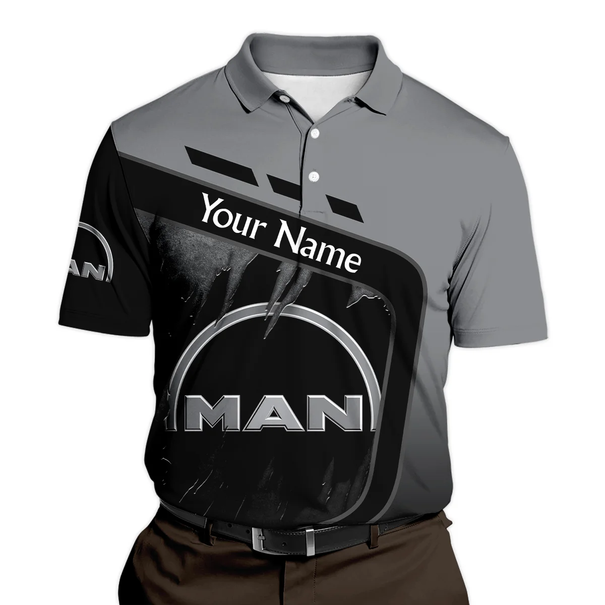 MAN Truck Gift For Trucker Polo Shirt All Over Prints BLT21125MANPL