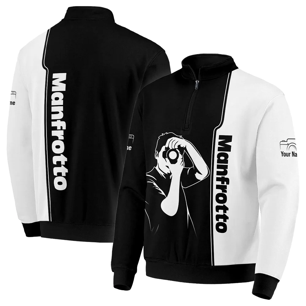 Manfrotto Photography Videography Quarter-Zip Jacket All Over Prints BLPT141224A2MFT