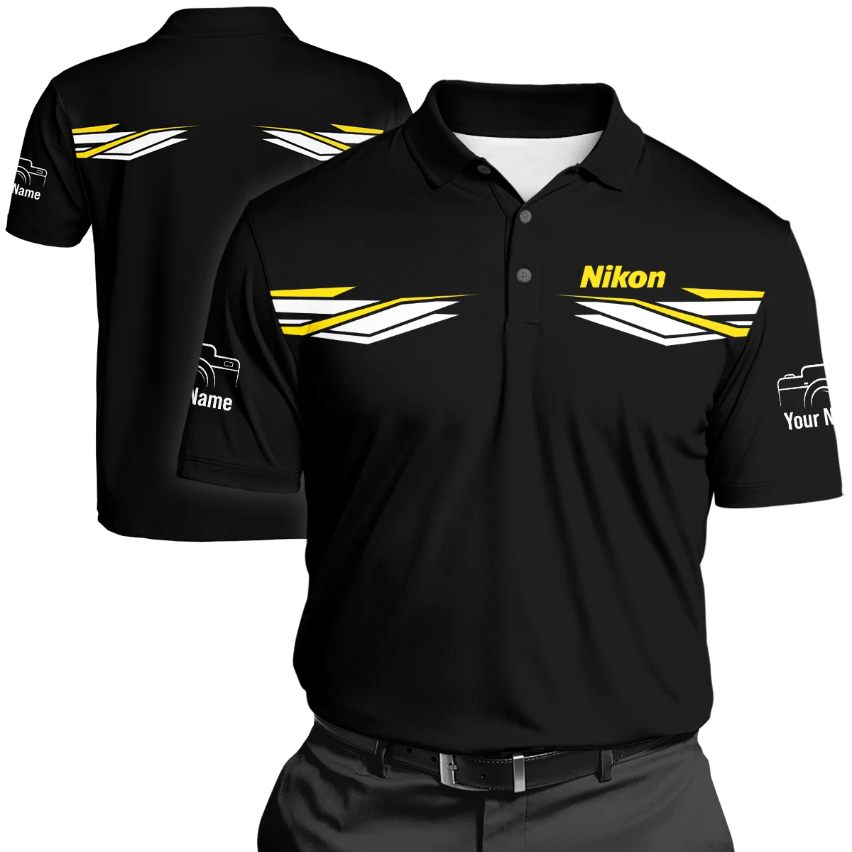 Nikon Photography Videography Polo Shirt All Over Prints BLPT181224A1NK