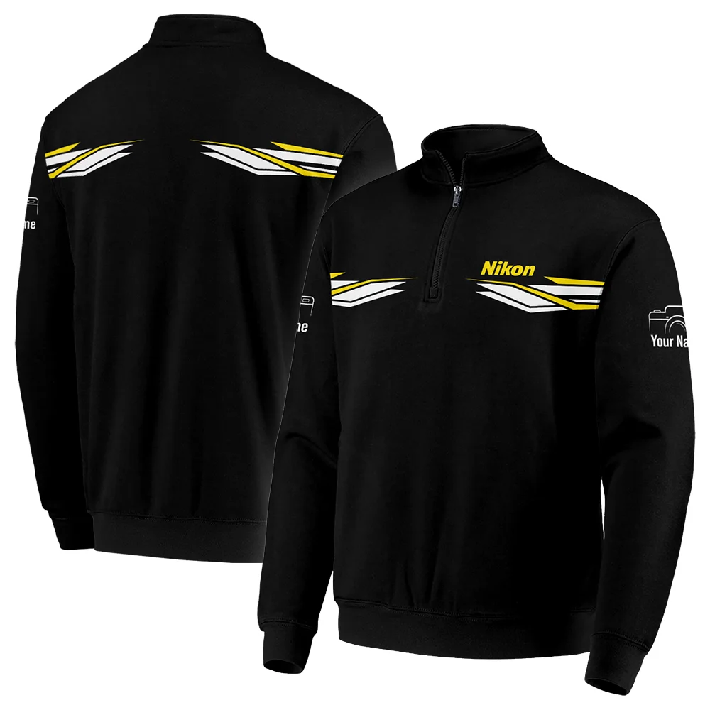 Nikon Photography Videography Quarter-Zip Jacket All Over Prints BLPT181224A2NK