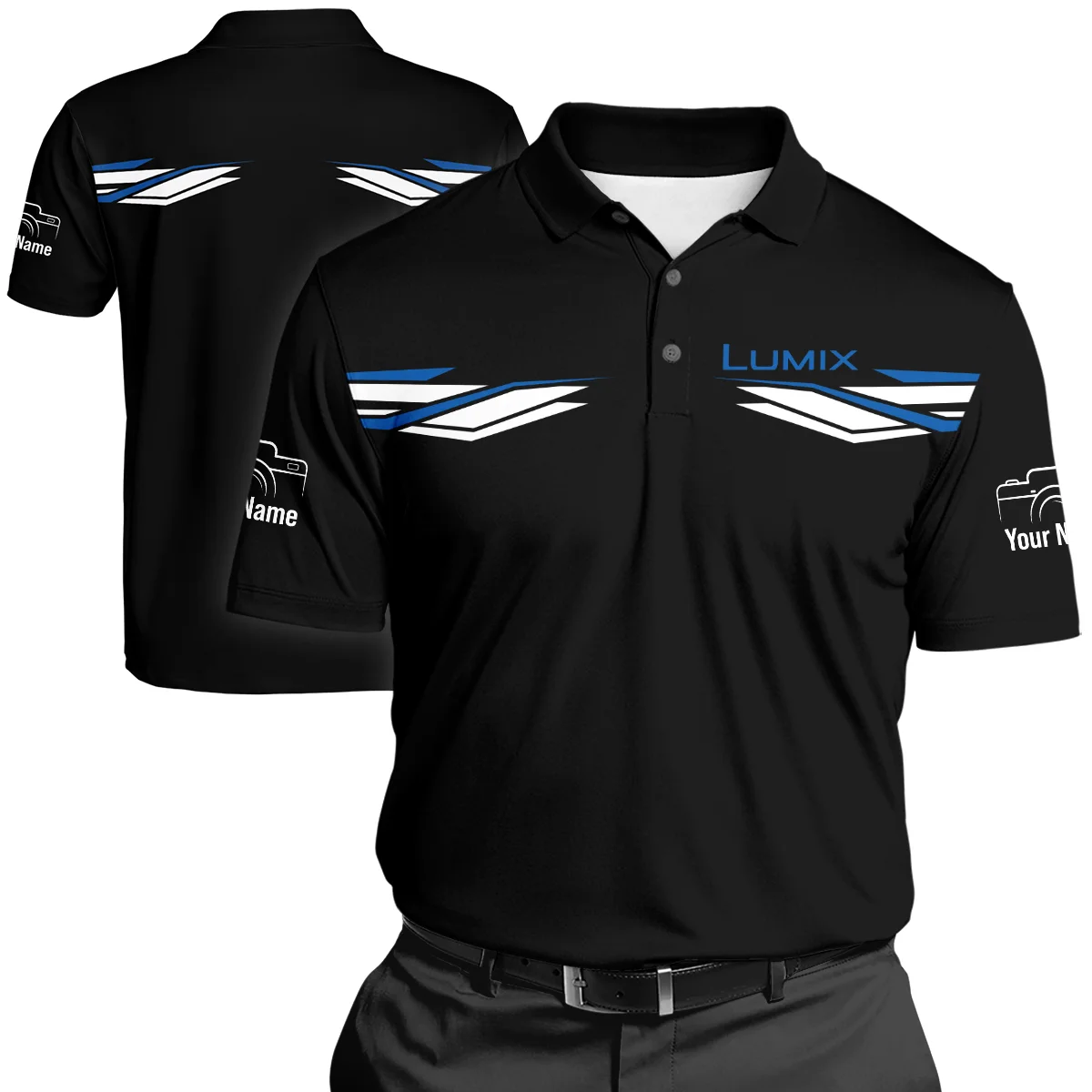 Panasonic (Lumix) Photography Videography Polo Shirt All Over Prints BLPT181224A1PA