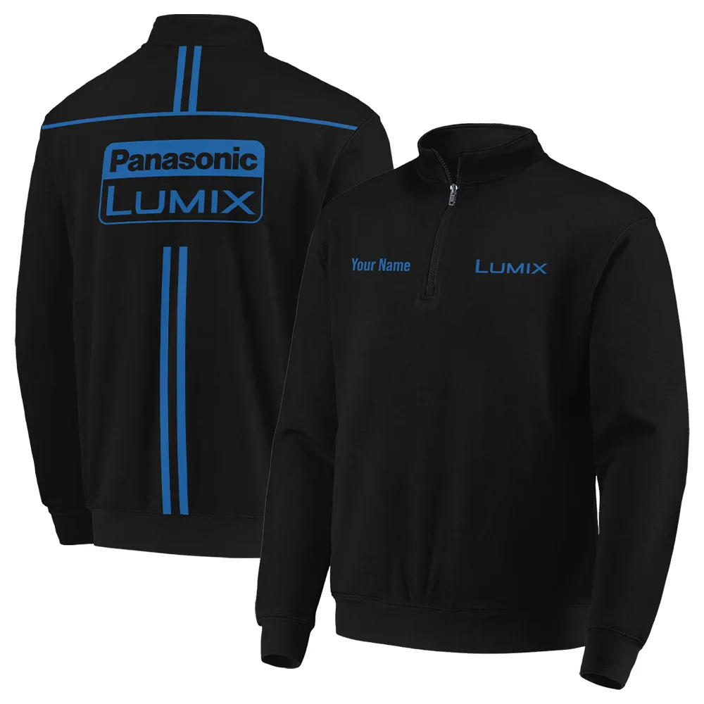 Panasonic (Lumix) Photography Videography Quarter-Zip Jacket All Over Prints BLGK51224A2PA