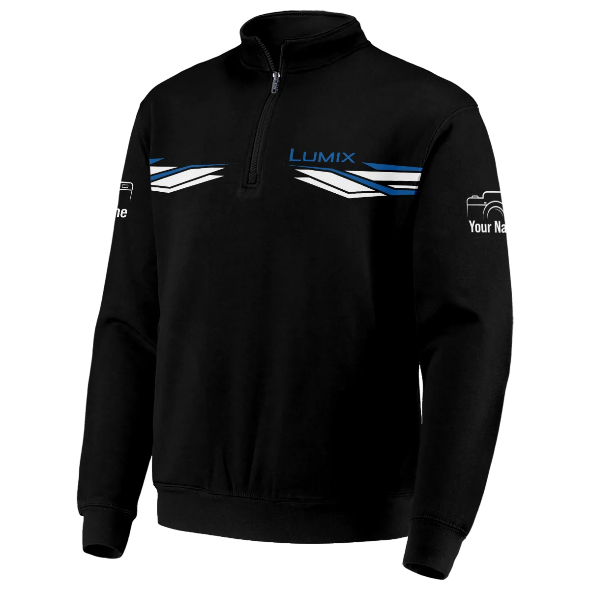 Panasonic (Lumix) Photography Videography Quarter-Zip Jacket All Over Prints BLPT181224A2PA
