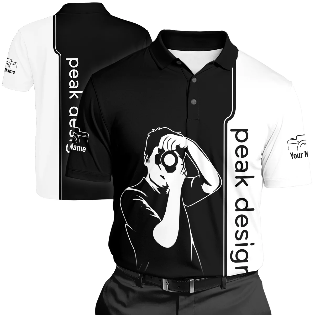 Peak Design Photography Videography Polo Shirt All Over Prints BLPT141224A1PD