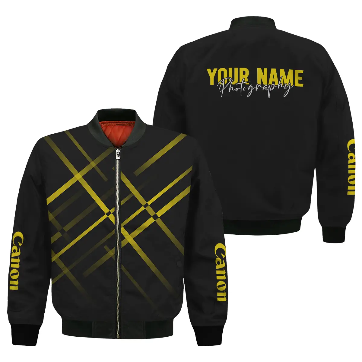 Personalized Gift Custom Name Canon Camera Photography Apparel All Over Prints BLPT101124A1CN2 - Bomber