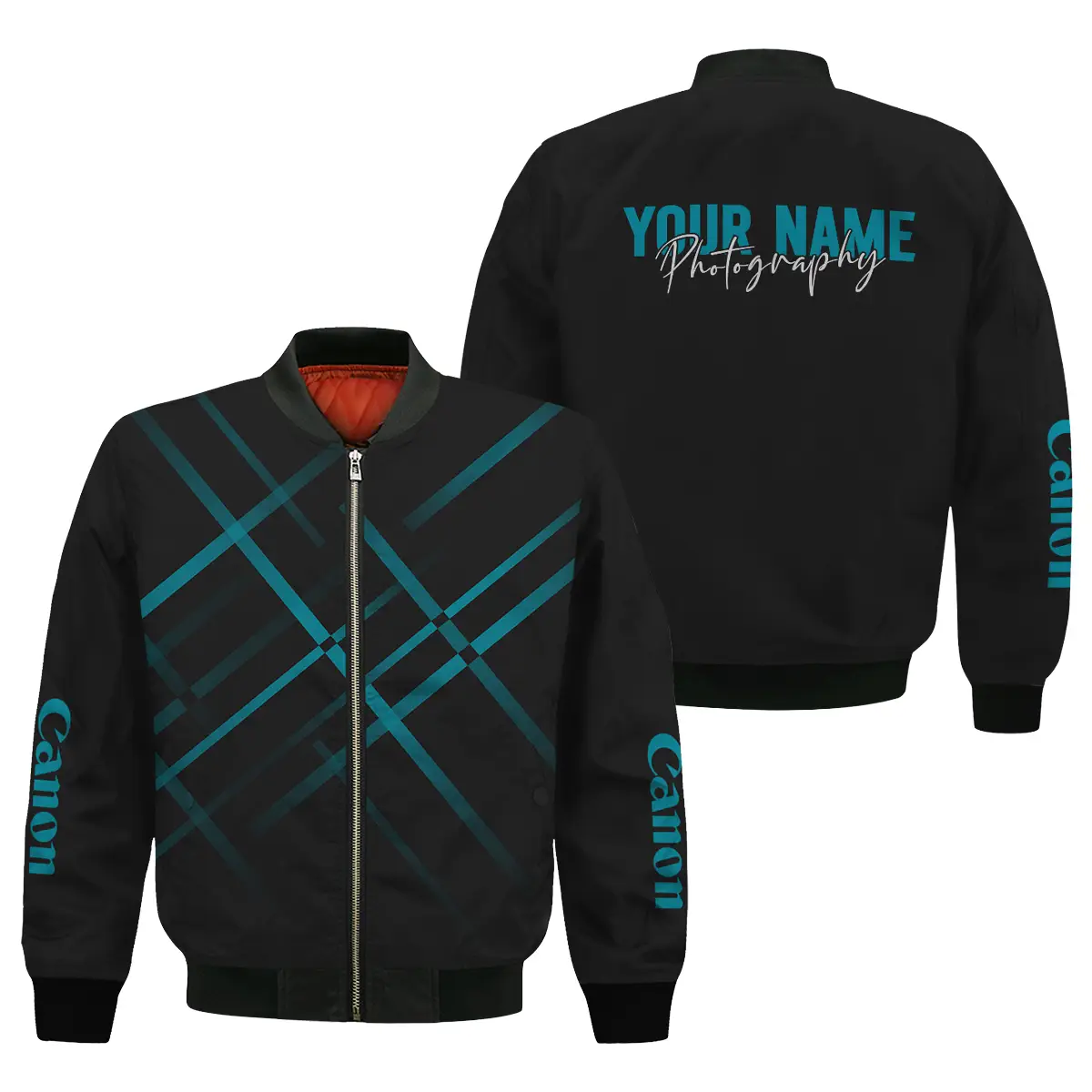 Personalized Gift Custom Name Canon Camera Photography Apparel All Over Prints BLPT101124A1CN3 - Bomber