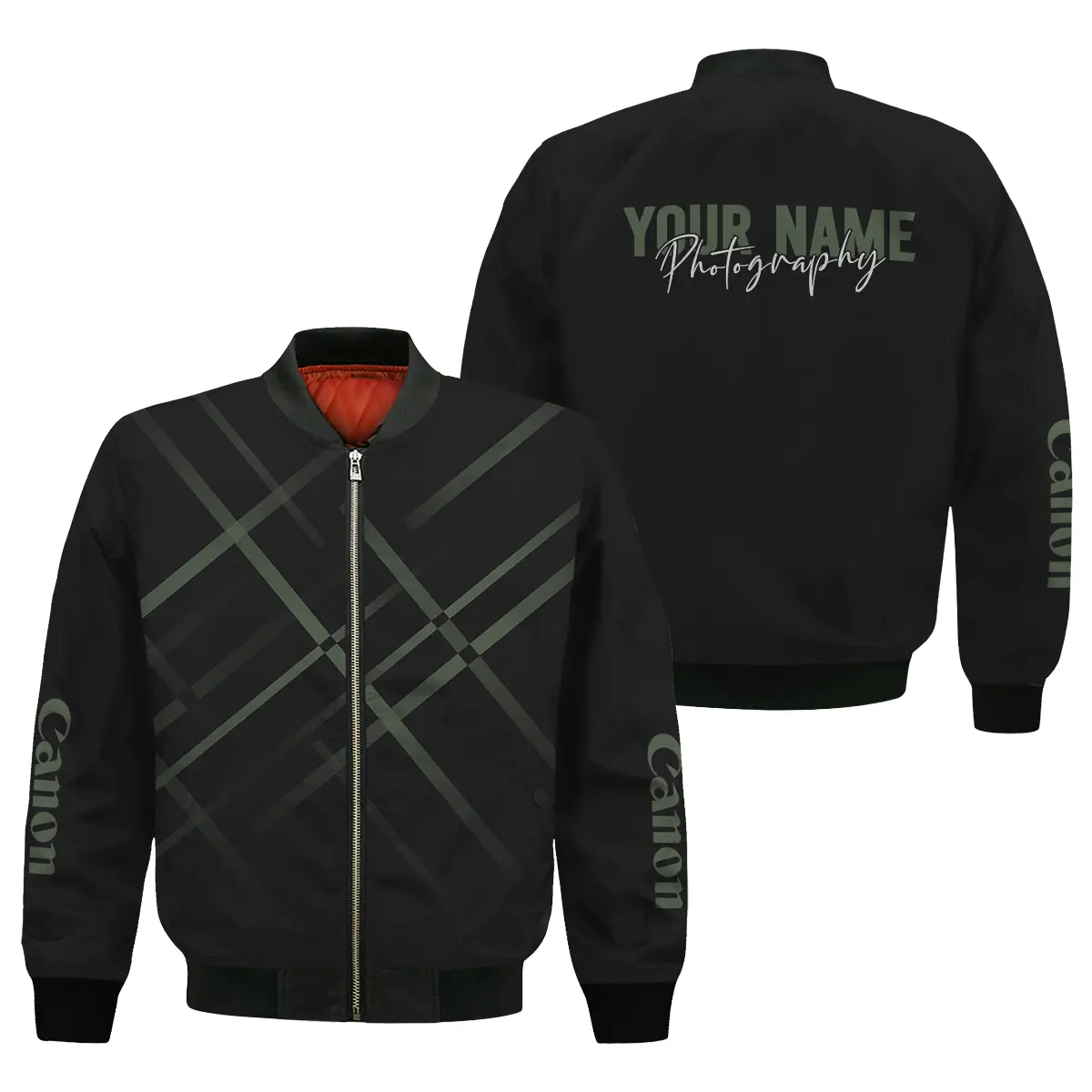 Personalized Gift Custom Name Canon Camera Photography Apparel All Over Prints BLPT101124A1CN4 - Bomber