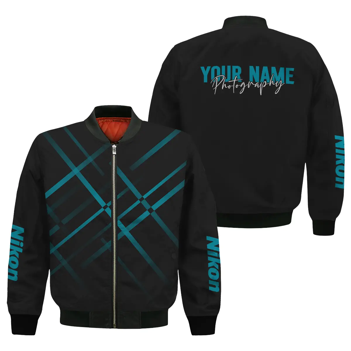 Personalized Gift Custom Name Nikon Camera Photography Apparel All Over Prints BLPT101124A1NK3 - Bomber