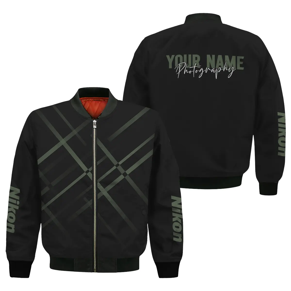 Personalized Gift Custom Name Nikon Camera Photography Apparel All Over Prints BLPT101124A1NK4 - Bomber