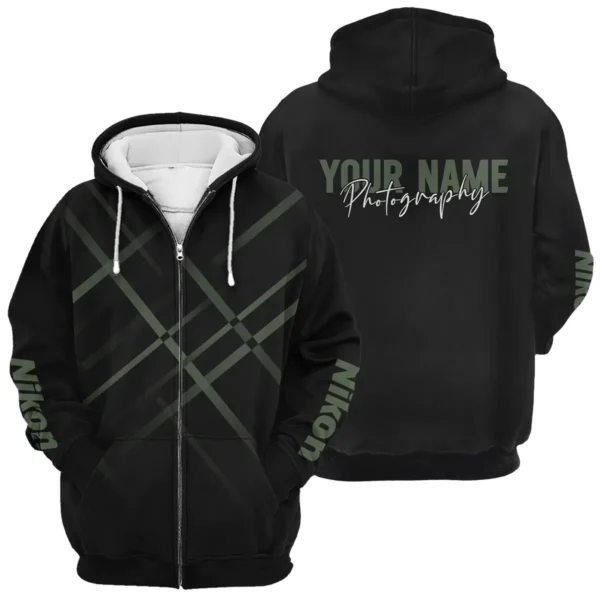 Personalized Gift Custom Name Nikon Camera Photography Apparel All Over Prints BLPT101124A1NK4 - Zipper Hoodie