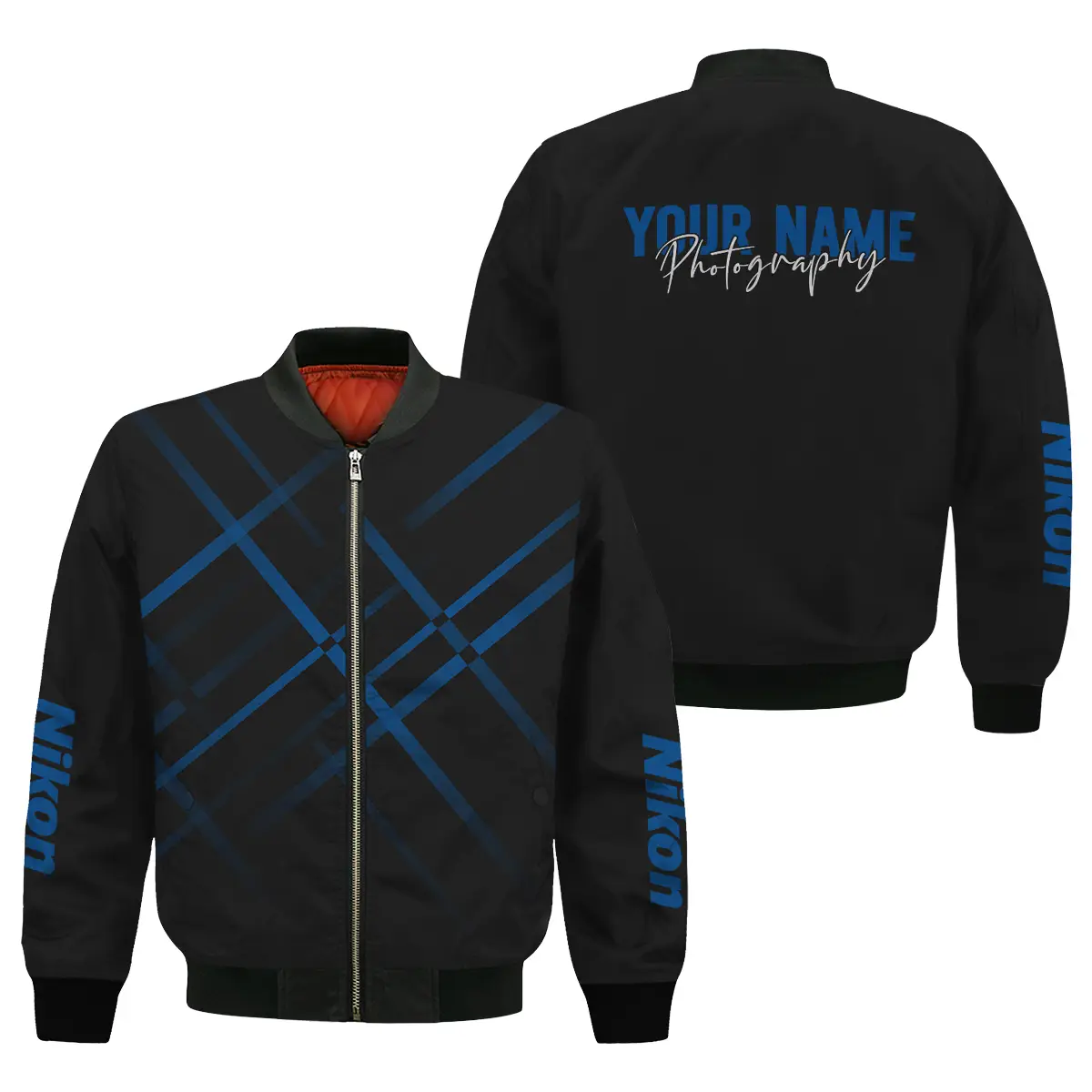 Personalized Gift Custom Name Nikon Camera Photography Apparel All Over Prints BLPT101124A1NK5 - Bomber