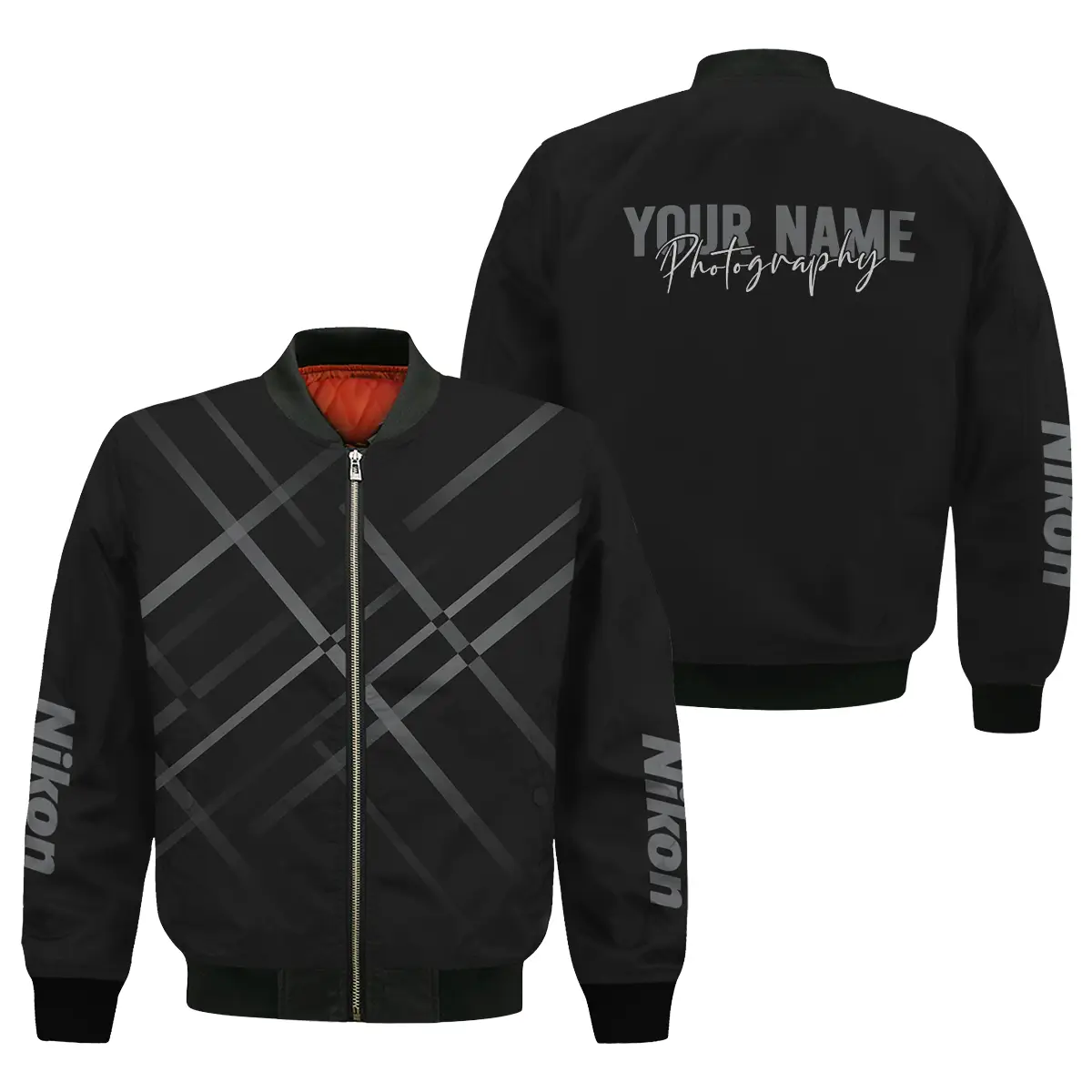 Personalized Gift Custom Name Nikon Camera Photography Apparel All Over Prints BLPT101124A1NK6 - Bomber