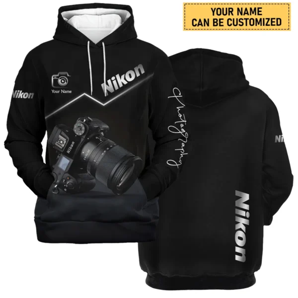 Personalized Gift Custom Name Nikon Camera Photography Apparel All Over Prints BLPT81124A1NK - Hoodie