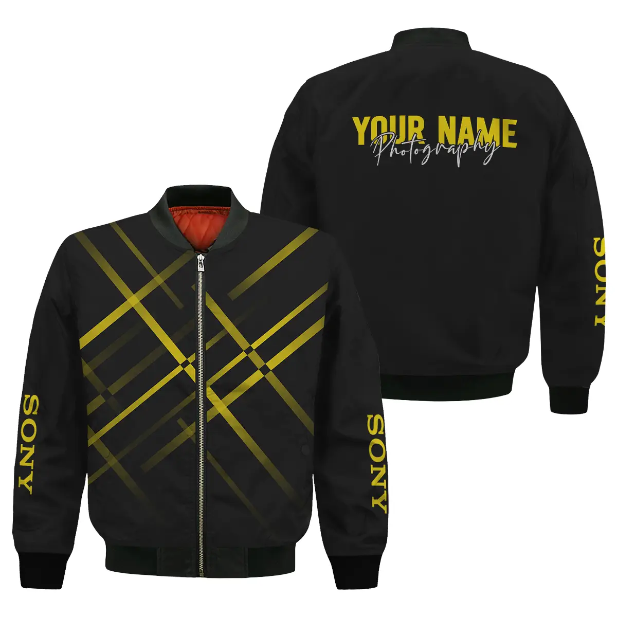 Personalized Gift Custom Name Sony Camera Photography Apparel All Over Prints BLPT101124A1SN2 - Bomber