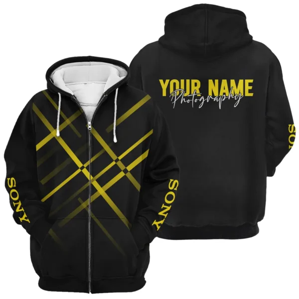 Personalized Gift Custom Name Sony Camera Photography Apparel All Over Prints BLPT101124A1SN2 - Zipper Hoodie