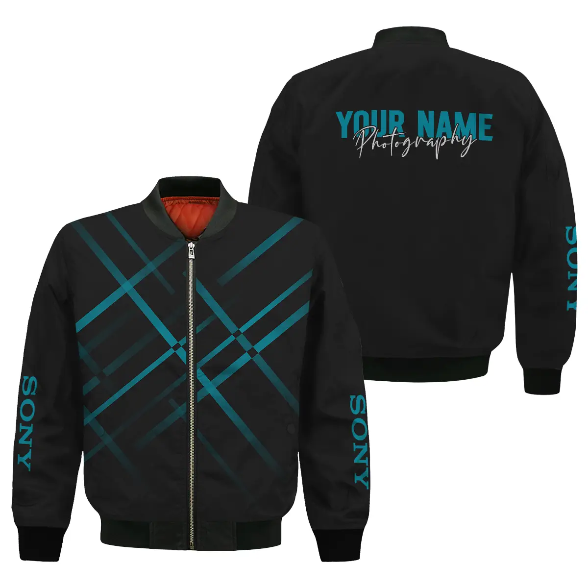 Personalized Gift Custom Name Sony Camera Photography Apparel All Over Prints BLPT101124A1SN3 - Bomber