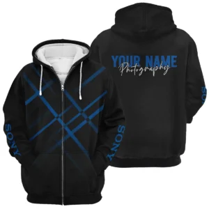 Personalized Gift Custom Name Sony Camera Photography Apparel All Over Prints BLPT101124A1SN5 - Zipper Hoodie