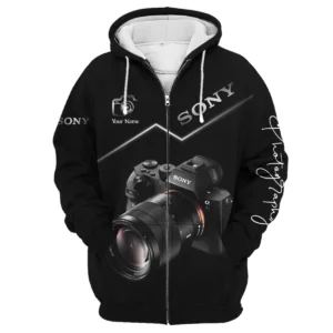 Personalized Gift Custom Name Sony Camera Photography Apparel All Over Prints BLPT81124A1SN - Zipper Hoodie