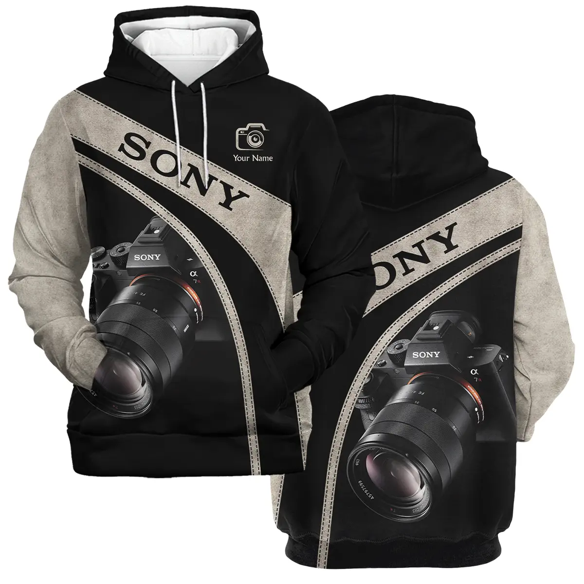 Personalized Gift Custom Name Sony Camera Photography Apparel All Over Prints BLPT91124A1SN - Hoodie