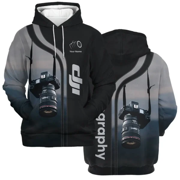 Personalized Gifts Custom Your Name DJI Photography Videography Apparel All Over Prints BL251024A1DJI - Hoodie