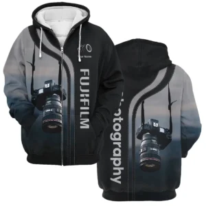 Personalized Gifts Custom Your Name Fujifilm Photography Videography Apparel All Over Prints BL251024A1FJF - Zipper Hoodie