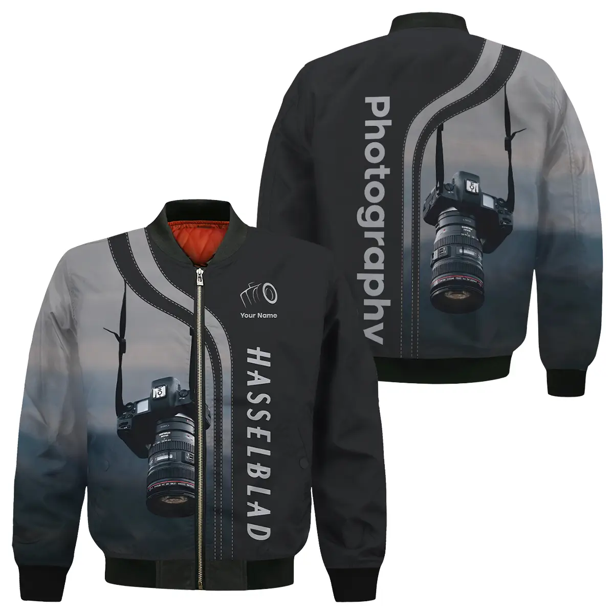 Personalized Gifts Custom Your Name Hasselblad Photography Videography Apparel All Over Prints BL251024A1HSB - Bomber