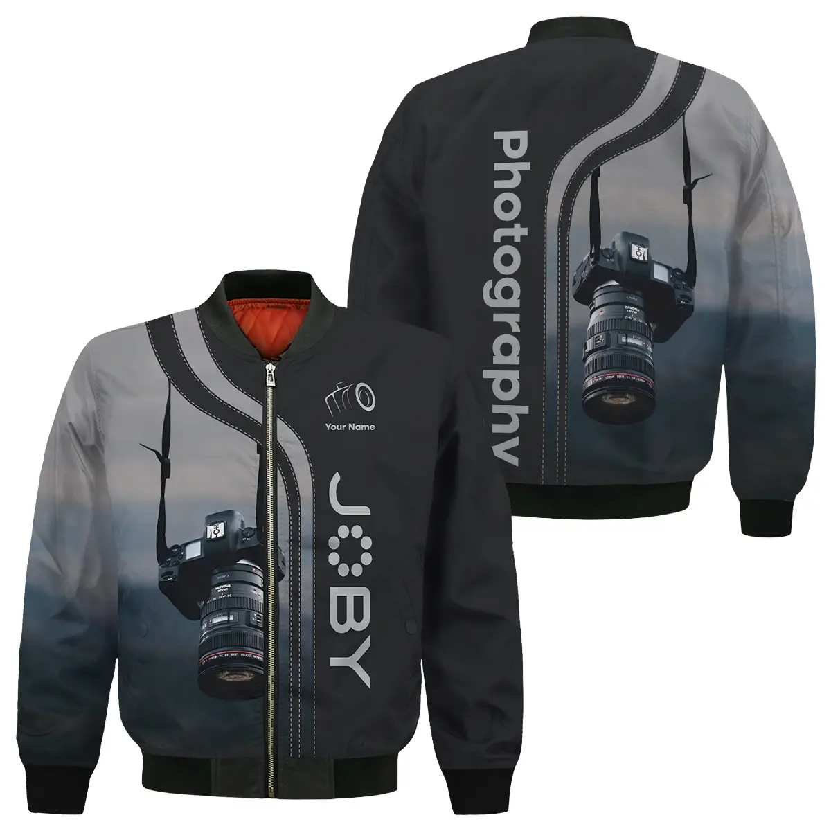 Personalized Gifts Custom Your Name Joby Photography Videography Apparel All Over Prints BL251024A1JB - Bomber