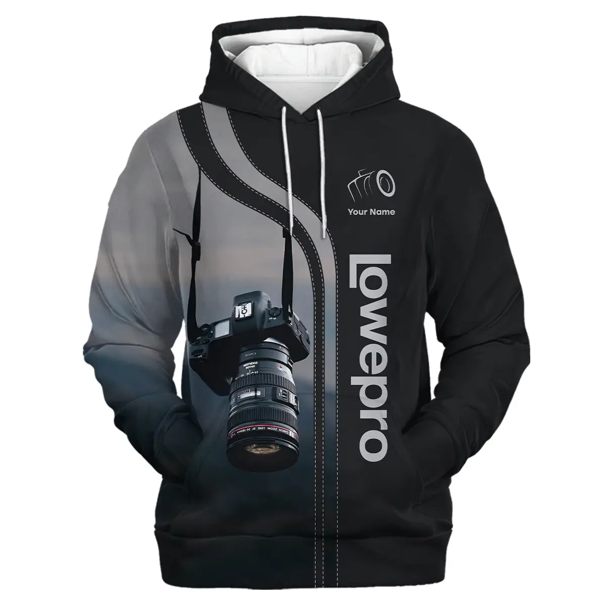 Personalized Gifts Custom Your Name Lowepro Photography Videography Apparel All Over Prints BL251024A1LP - Hoodie