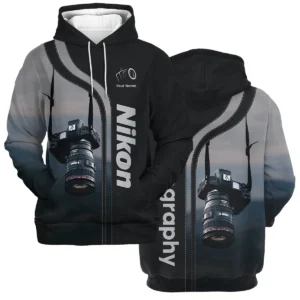 Personalized Gifts Custom Your Name Nikon Photography Videography Apparel All Over Prints BL251024A1NK - Hoodie