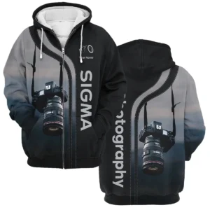 Personalized Gifts Custom Your Name Sigma Photography Videography Apparel All Over Prints BL251024A1SM - Zipper Hoodie