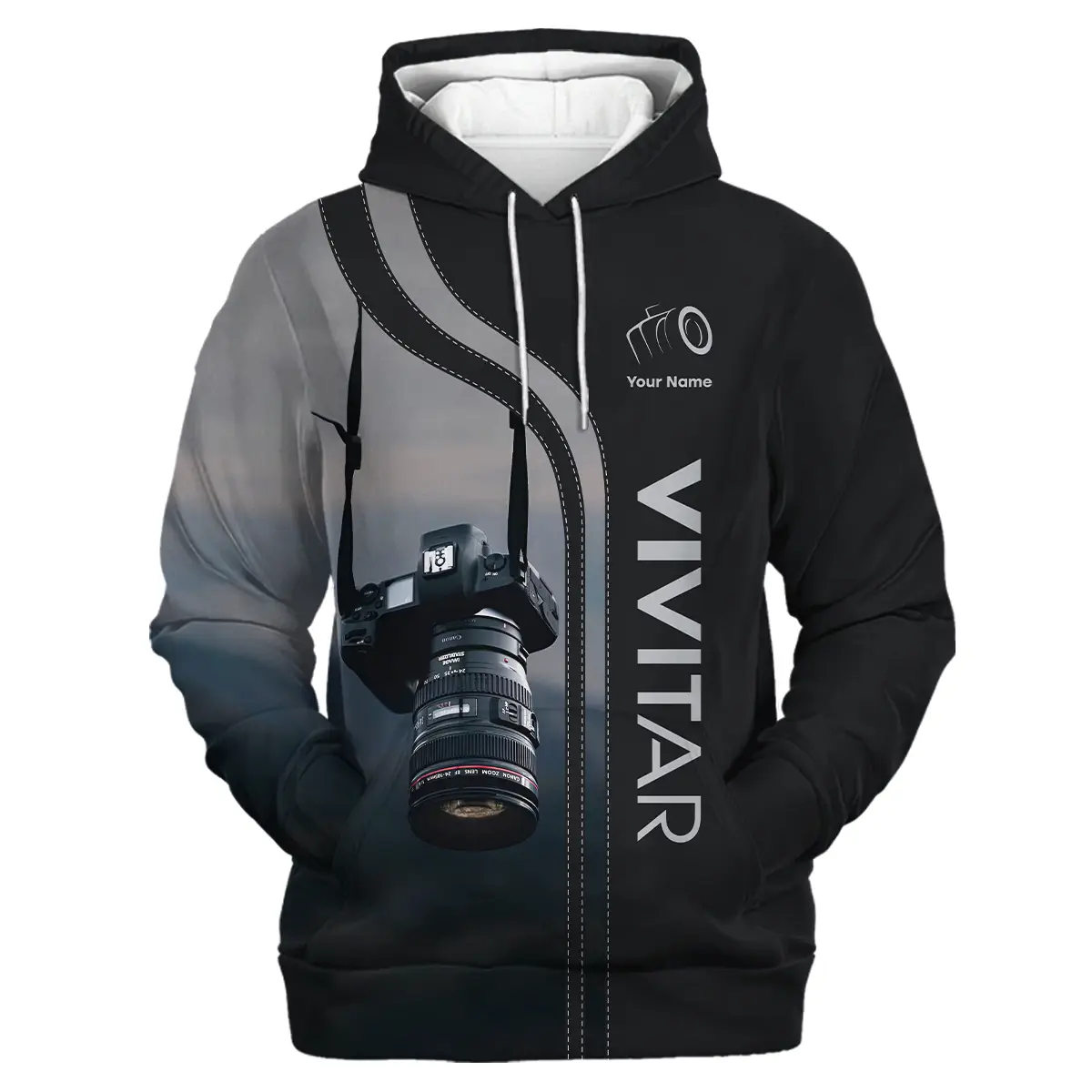 Personalized Gifts Custom Your Name Vivitar Photography Videography Apparel All Over Prints BL251024A1VVT - Hoodie