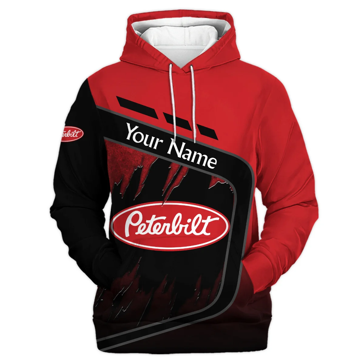 Peterbilt Gift For Trucker Exclusive Logo Hoodie BLT21125PTBHD