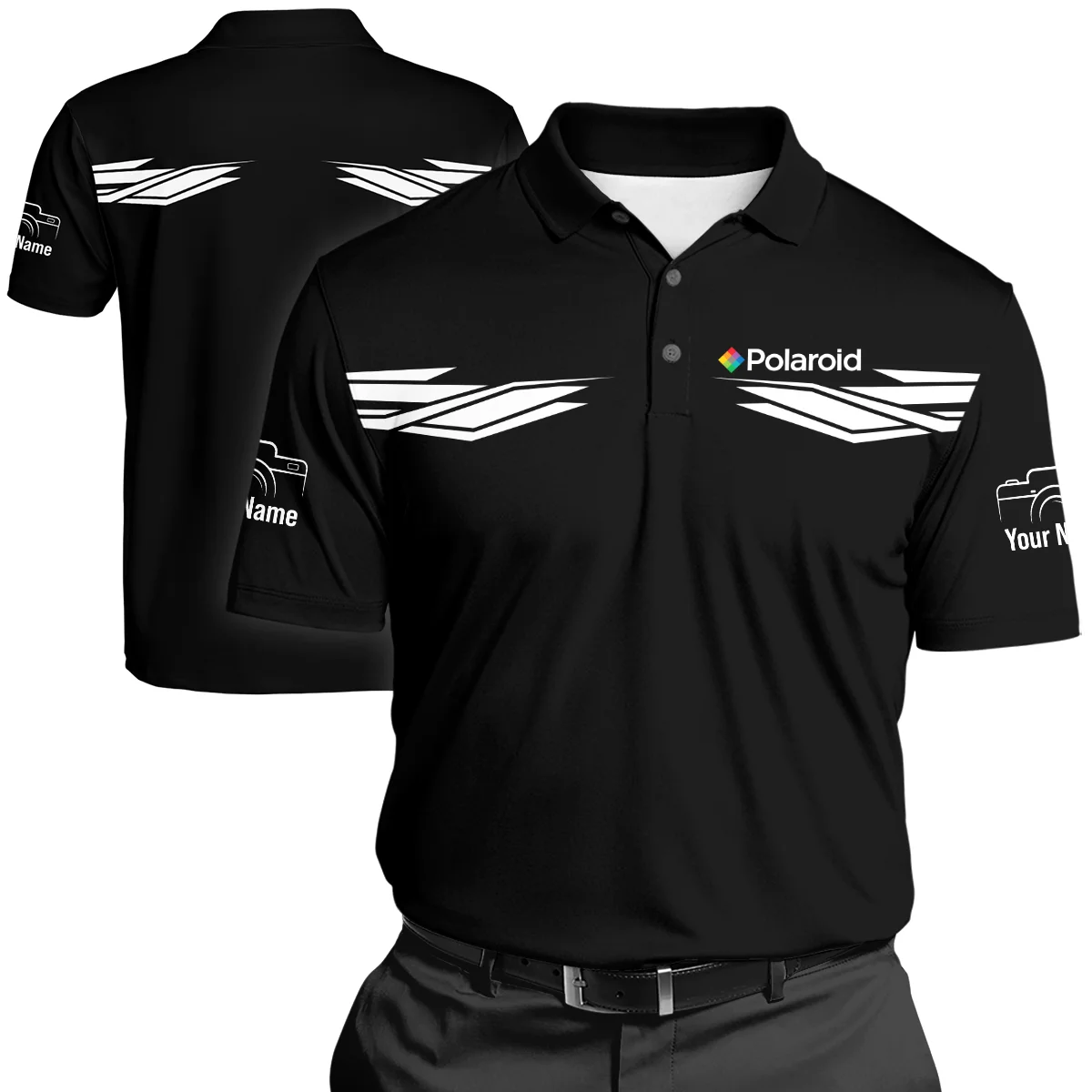 Polaroid Photography Videography Polo Shirt All Over Prints BLPT181224A1PLR